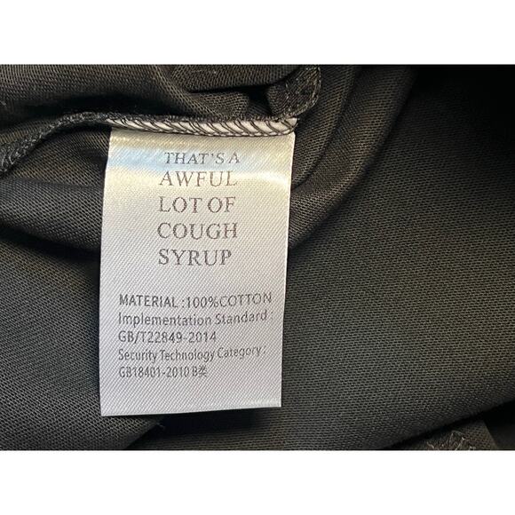 NEW That’s a Awful Lot of Cough Syrup x Rolling Loud Tee Sz S, Fits Like Medium - Picture 6 of 9